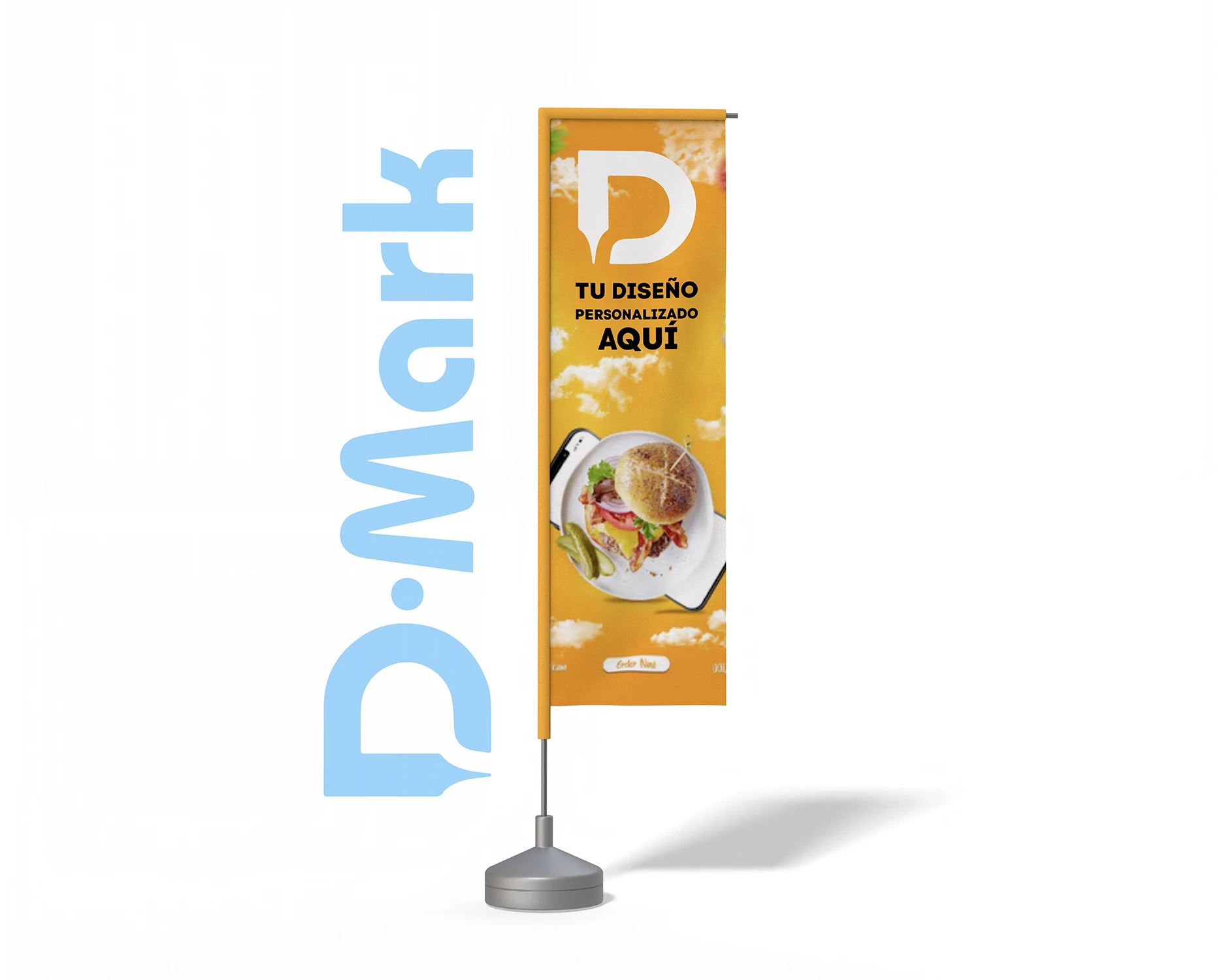 Banderola Rectangular Publicitaria- Full Sublimada