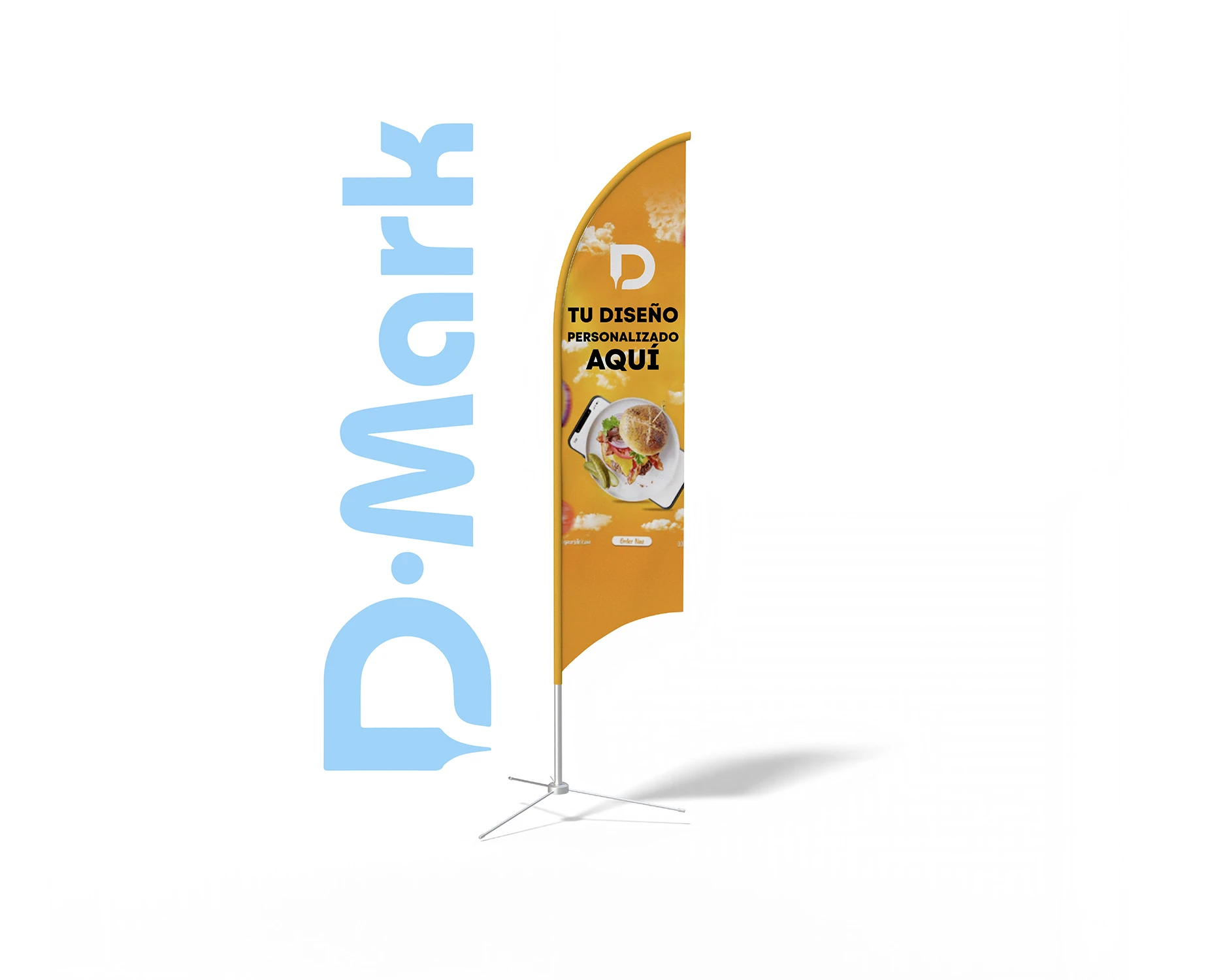 Banderola Aleta Publicitaria – Full Sublimada