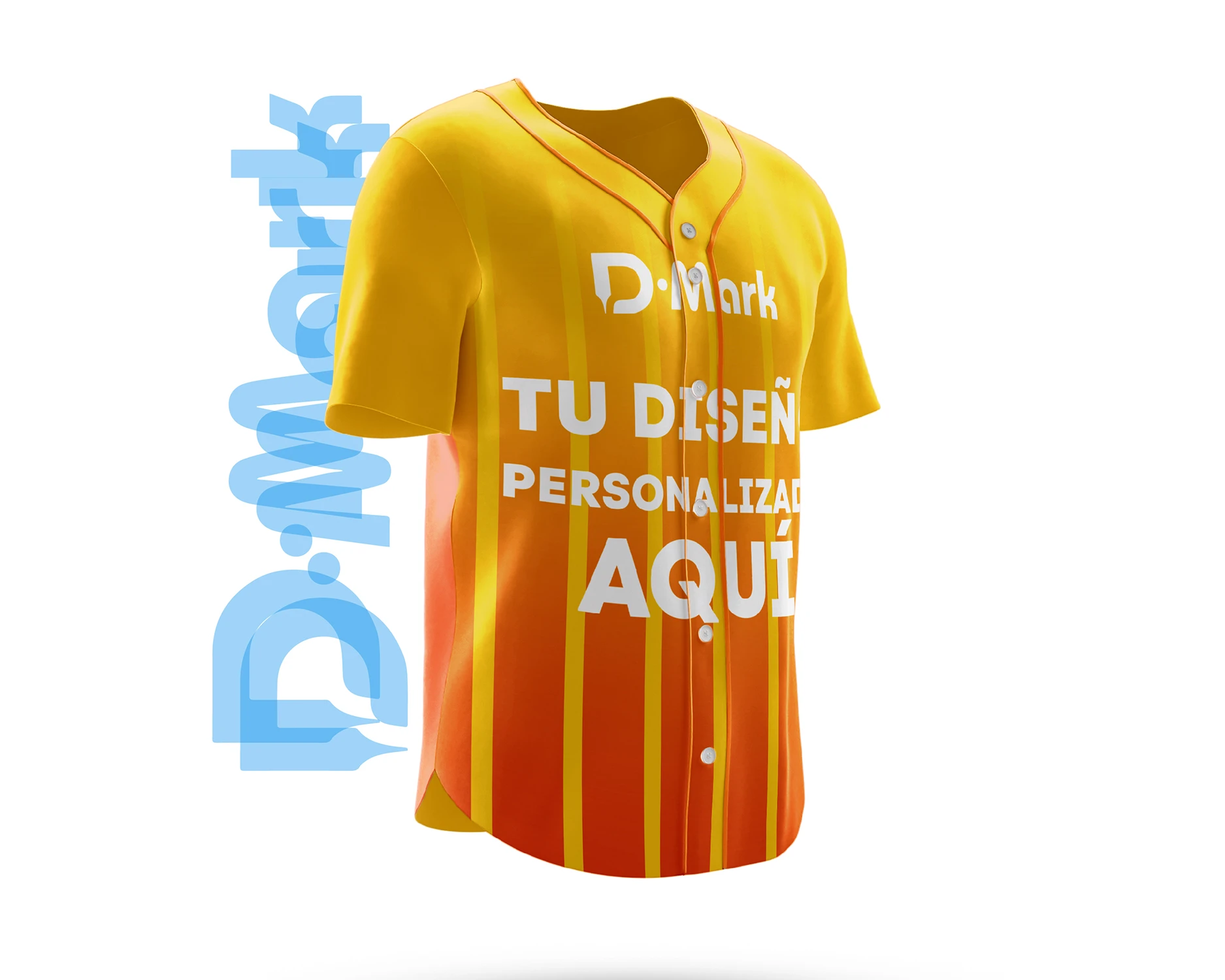 Camiseta Baseball Full Sublimado – Manga Corta
