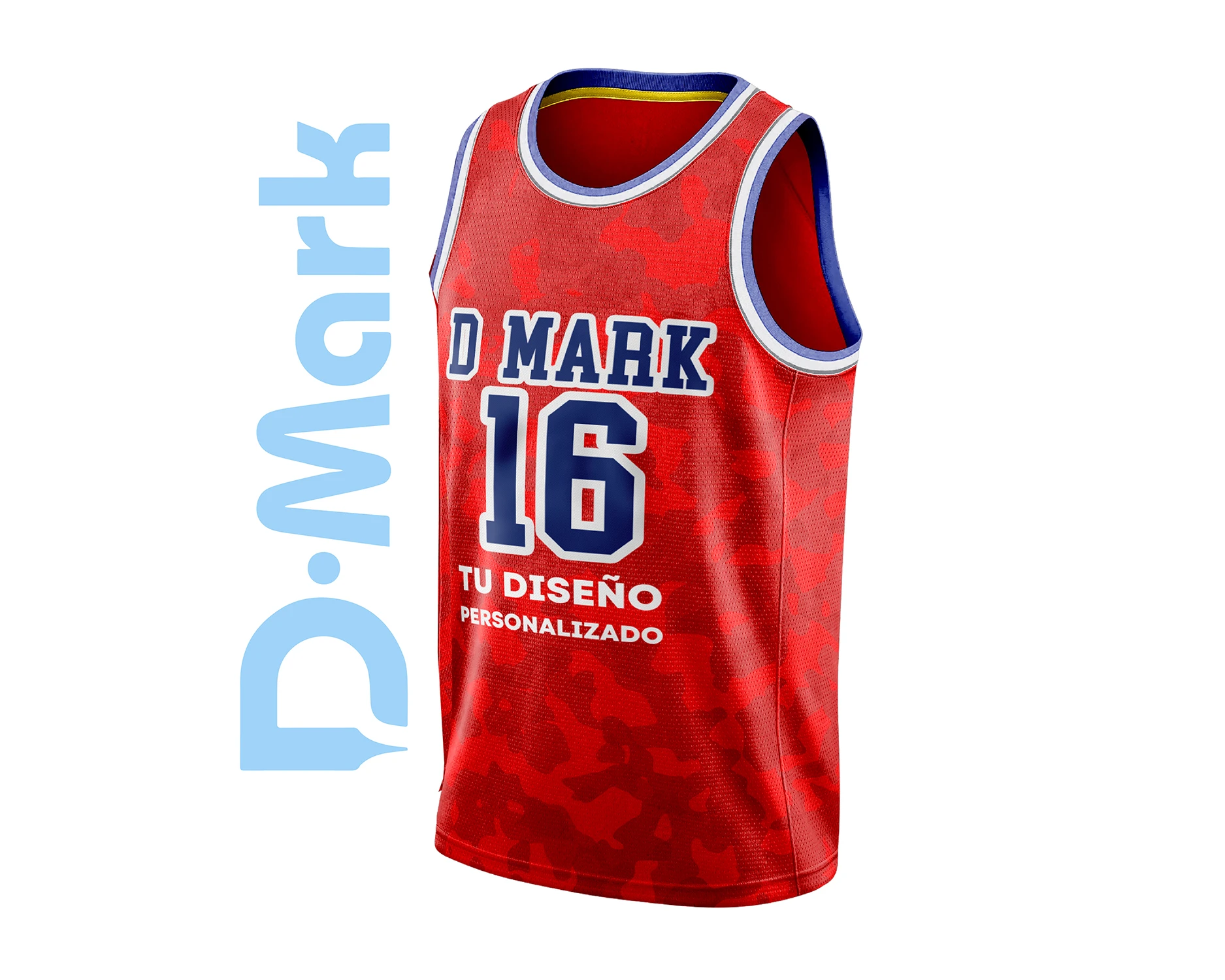 Camiseta Basketball Full Sublimado – Cuello Redondo