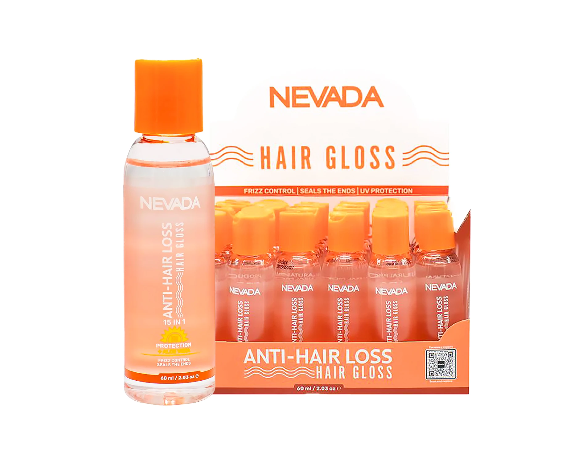 NEVADA Hair Gloss 15 en 1 Anticaída