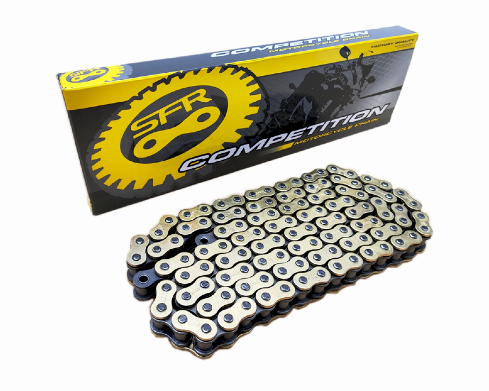Duo Pack | Cadena Reforzada SFR 428 HPO con Retenes O-Ring