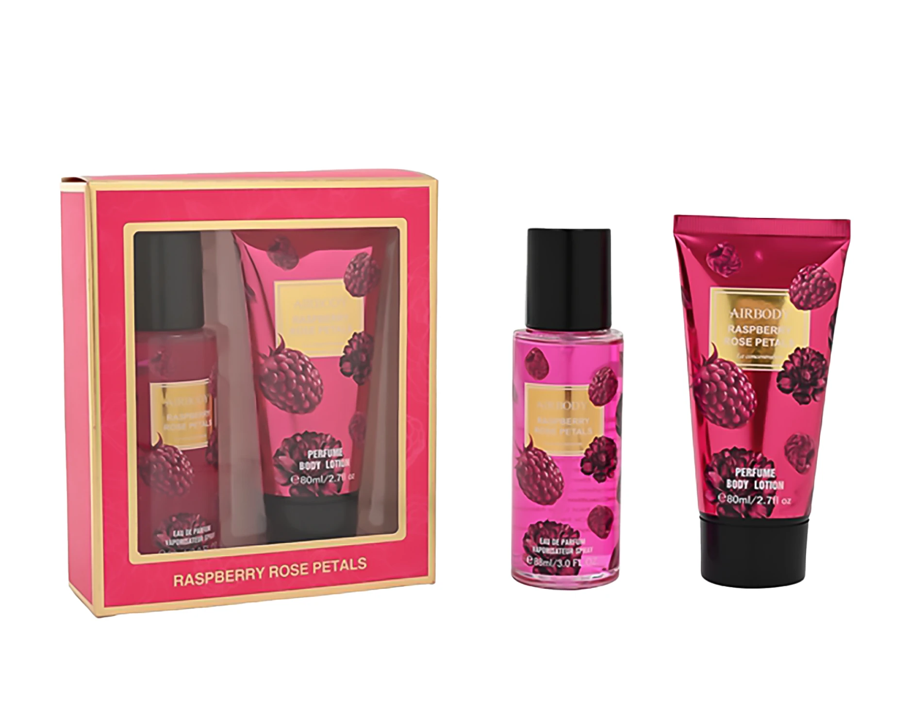 Set AIRBODY Raspberry Rose Petals