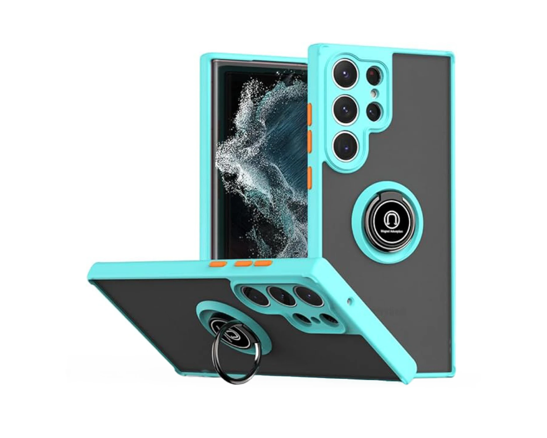 Case Magnético con Soporte Giratorio – Samsung Galaxy S23,24 Ultra