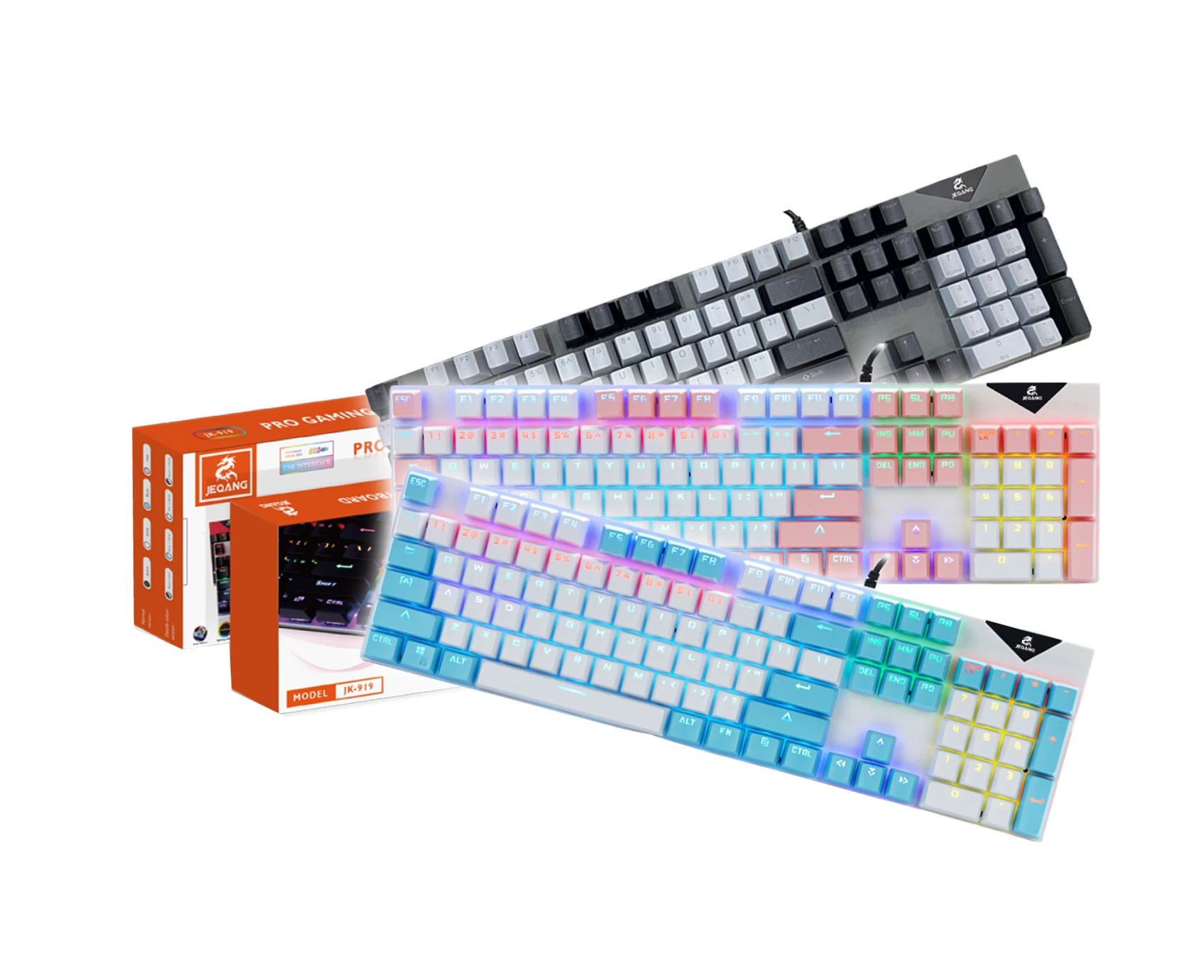 Teclado Gamer Mecánico con Retroiluminación RGB