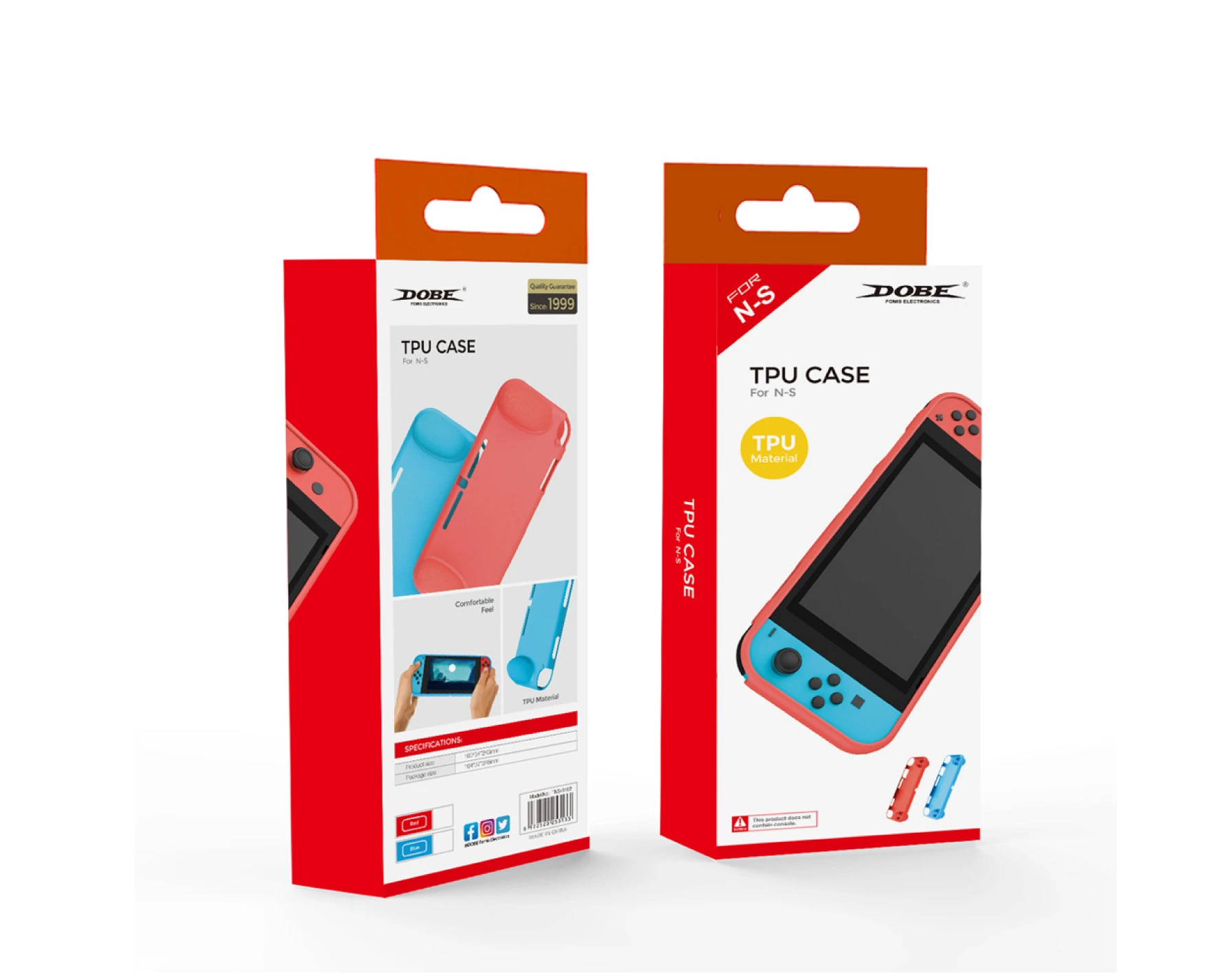 Cover TPU DOBE para Nintendo Switch