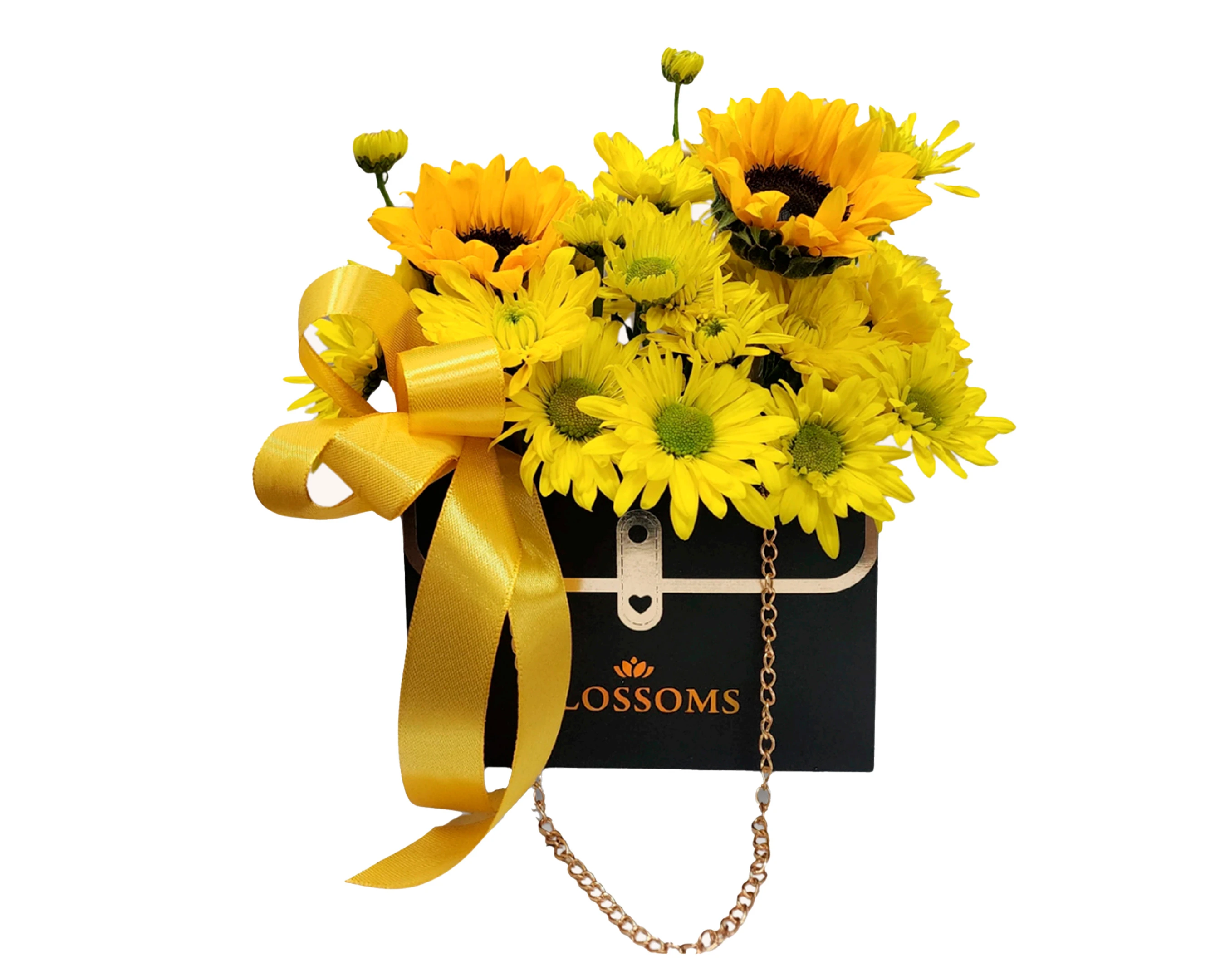 Cartera de Flores Amarillas BLOSSOMS